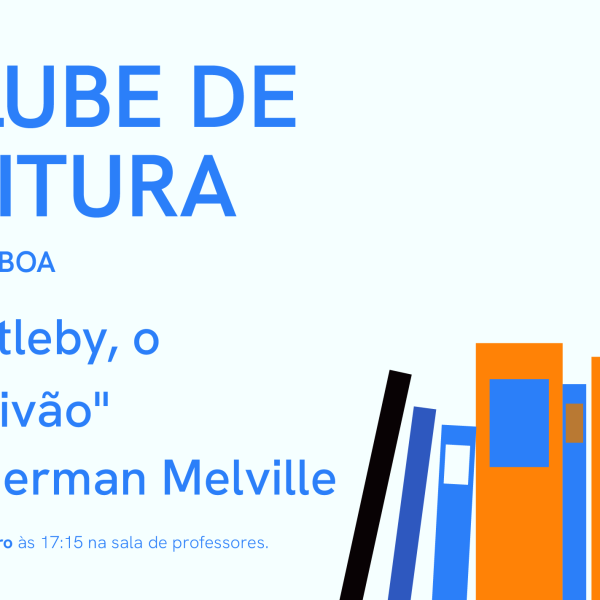 Clube de leitura da FA com “Bartleby, o Escrivão” de Herman Melville